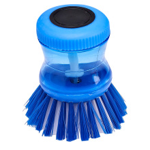 9.5 * 7 * 7 bleu fabriqué en Chine brosse de nettoyage en profondeur personnalisée